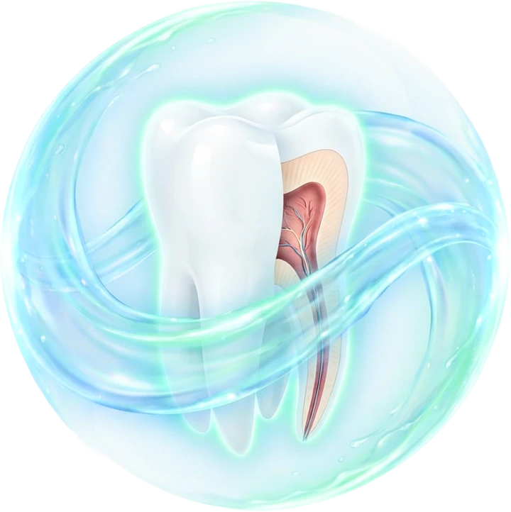 Oral wellness illustration